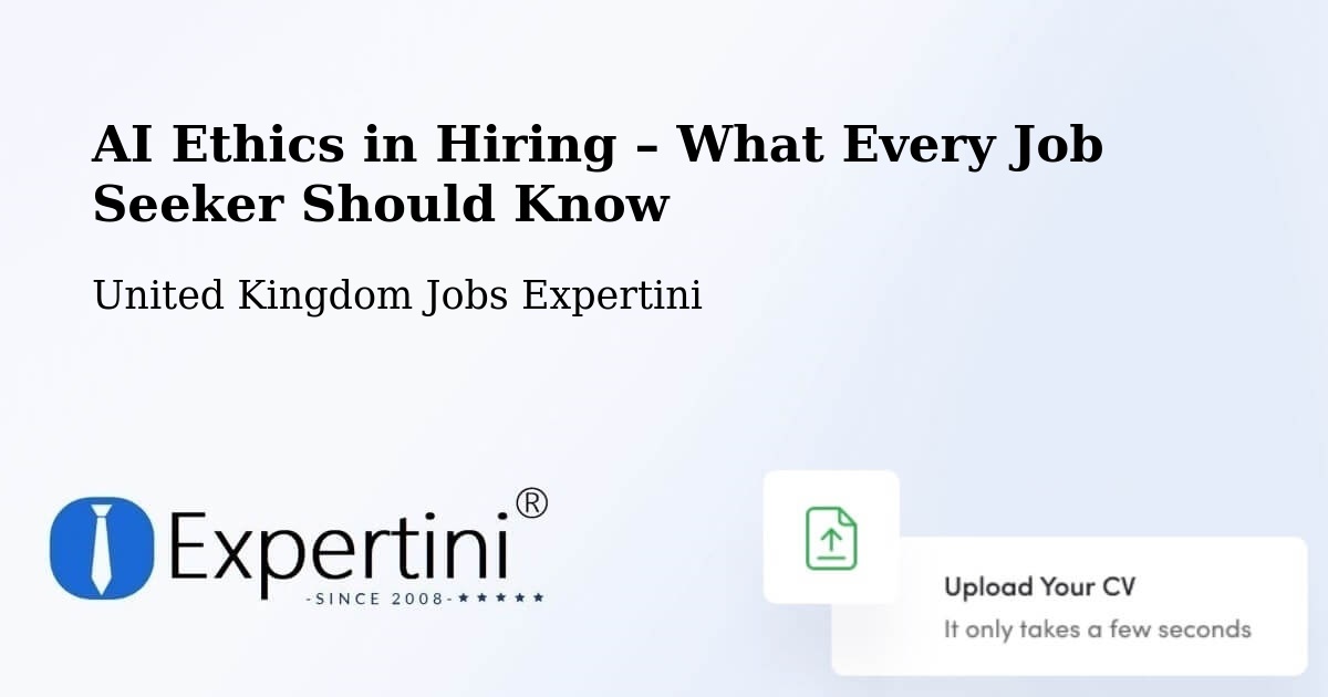 AI Ethics in Recruitment & Hiring – Kidderminster - Kidderminster, United Kingdom Jobs Expertini